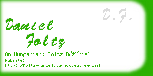 daniel foltz business card